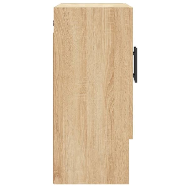 vidaXL Seinäkaappi Sonoma-tammi 60x31x70 cm tekninen puu