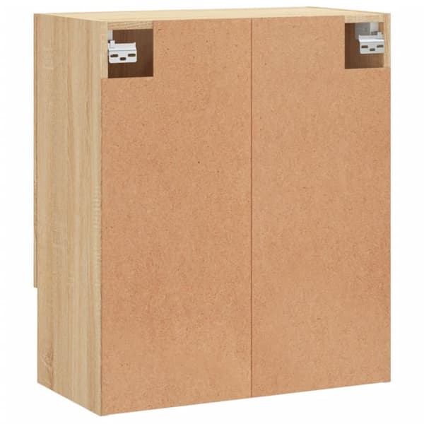 vidaXL Seinäkaappi Sonoma-tammi 60x31x70 cm tekninen puu