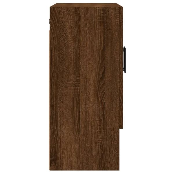 vidaXL Veggskap brun eik 60x31x70 cm konstruert tre