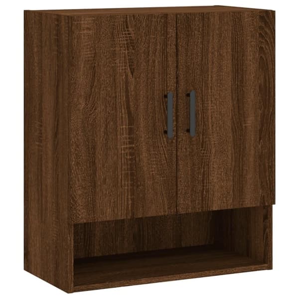 vidaXL Veggskap brun eik 60x31x70 cm konstruert tre