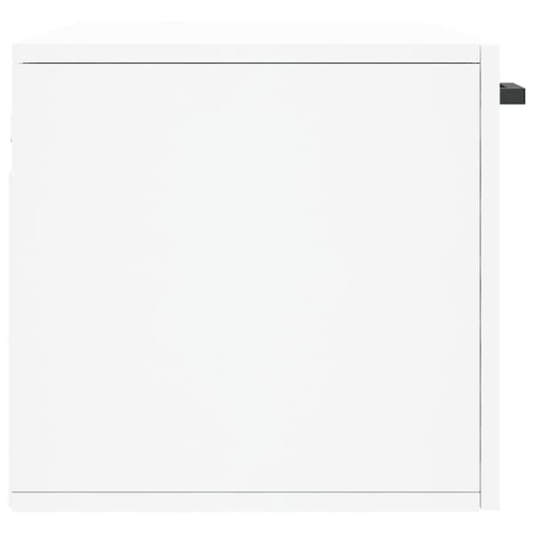 vidaXL Veggskap hvit 80x36,5x35 cm konstruert tre
