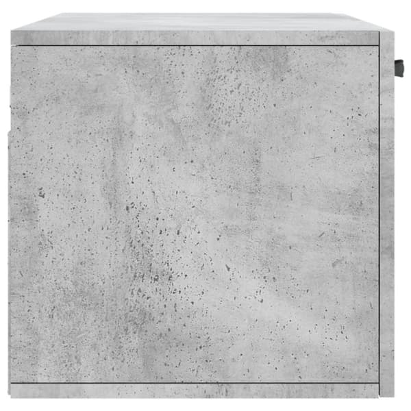 vidaXL Väggskåp betonggrå 80x36,5x35 cm konstruerat trä