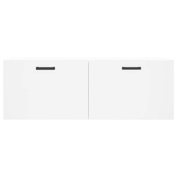 vidaXL Seinäkaappi valkoinen 100x36,5x35 cm tekninen puu