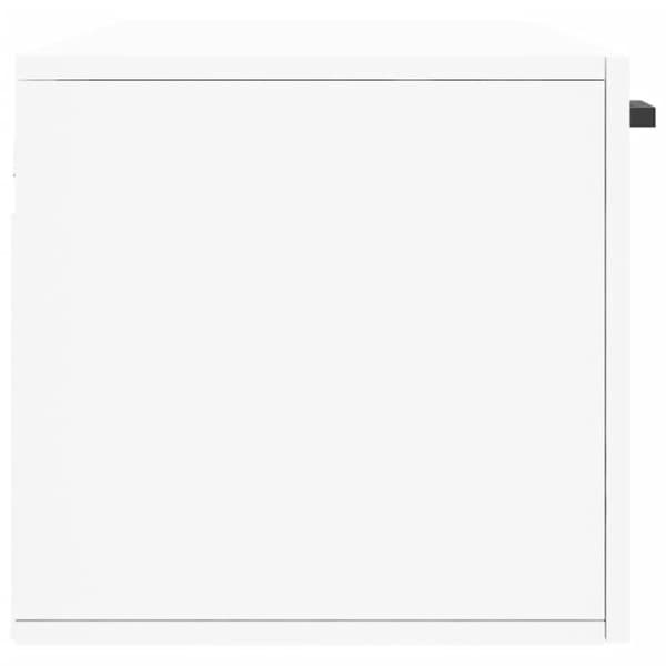 vidaXL Veggskap hvit 100x36,5x35 cm konstruert tre