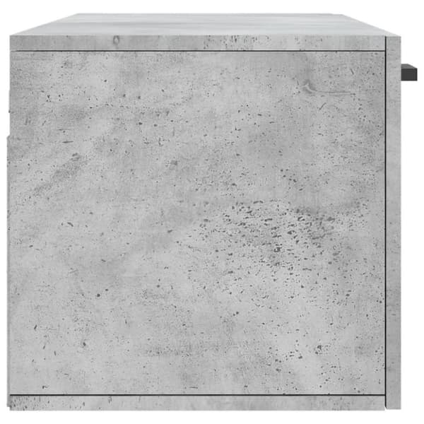 vidaXL vægskab 100x36,5x35 cm konstrueret træ betongrå