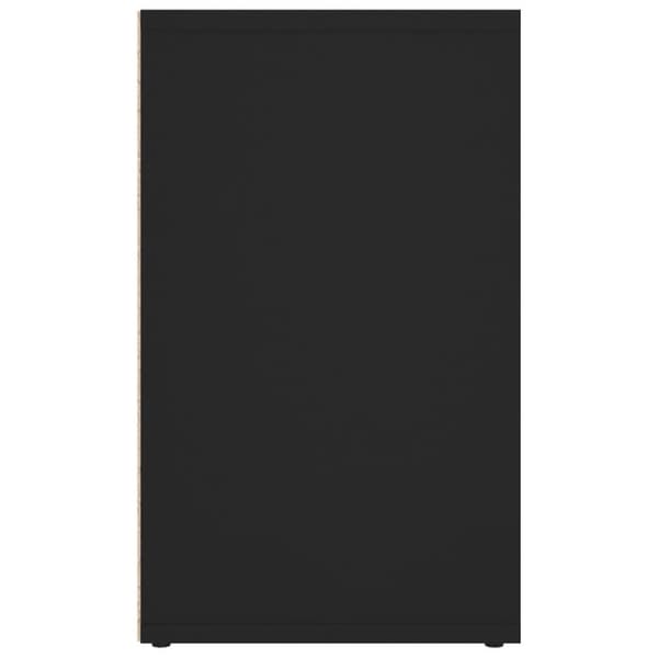 vidaXL skoreoler 2 stk. 52,5x30x50 cm sort