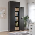 Miniatyrbillede 2 af 11: vidaXL arkivskab 90x40x240 cm stål sort
