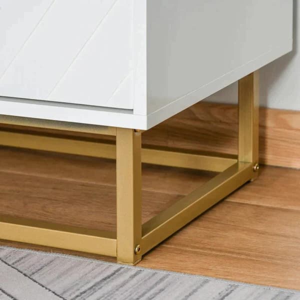 Rootz Cabinet - Storage Cabinet - Dining Room Cabinet - 3 Drawers - Sideboard Chest - Side Cabinet