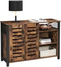 Miniatyrbillede 5 af 8: Rootz Opbevaringsskab - Skænk - Skab - Industriel - Træ - Brun - 114 x 35 x 75 cm
