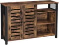 Miniatyrbillede 1 af 8: Rootz Opbevaringsskab - Skænk - Skab - Industriel - Træ - Brun - 114 x 35 x 75 cm