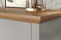 Pikkukuva 9 / 10: Rootz Display Cabinet - Showcase - Cupboard - Stand - Storage Unit - Furniture Piece - Light Grey/Artisan Oak - 97 x 130 x 41 cm
