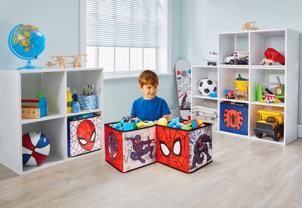 Spiderman Leksak Förvaringslådor(4 st.)