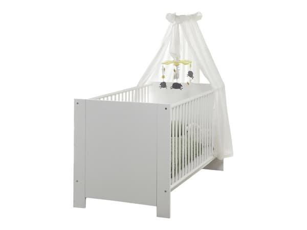 Rootz Baby Nursery 3 Storage Set - Infant Room - Spacious Storage - Modern Design - Elegant White
