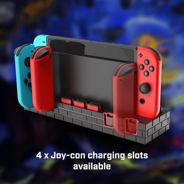 EgoGear - SCH30 Stacja ładująco-przechowująca czarna do Nintendo Switch i Switch OLED