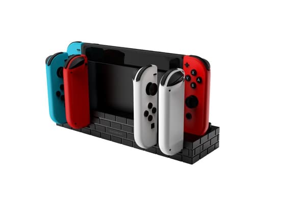 EgoGear - SCH30 Stacja ładująco-przechowująca czarna do Nintendo Switch i Switch OLED
