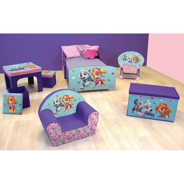 Fun House Paw Patrol tjej förvaringspall för barn
