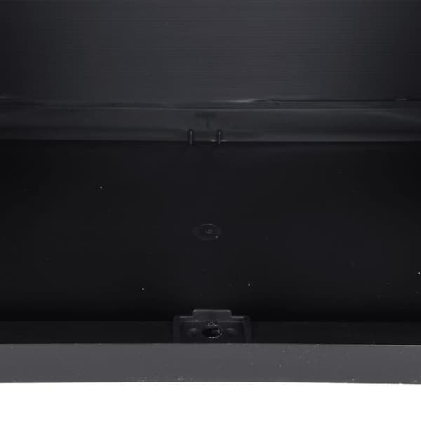 vidaXL Oppbevaringsskap for hage svart 65x37x165 cm PP