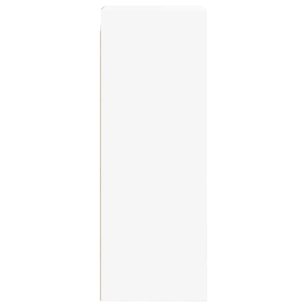 vidaXL vægskab med glaslåger 35x37x100 cm hvid