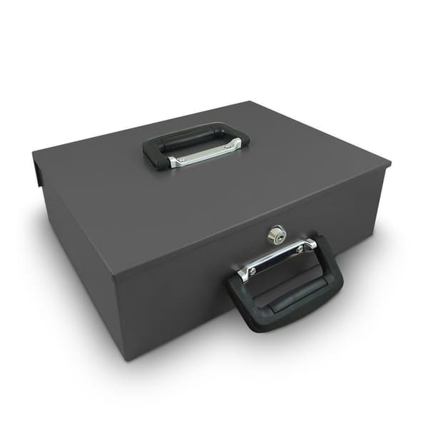 Massiv Kassette Kasseboks 35 cm BITUXX pengeskab/depotboks