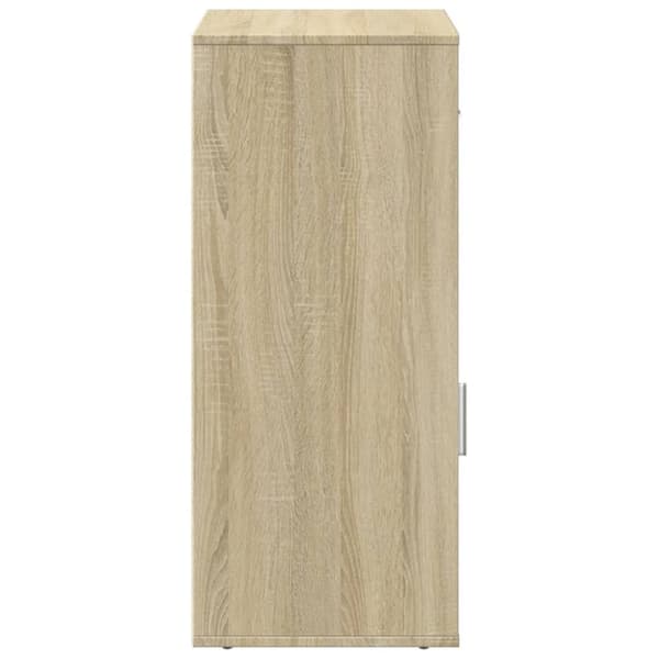 vidaXL Förvaringsskåp sonoma-ek 56,5x39x90 cm konstruerat trä