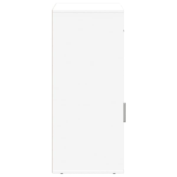 vidaXL opbevaringsskab 56,5x39x90 cm konstrueret træ hvid