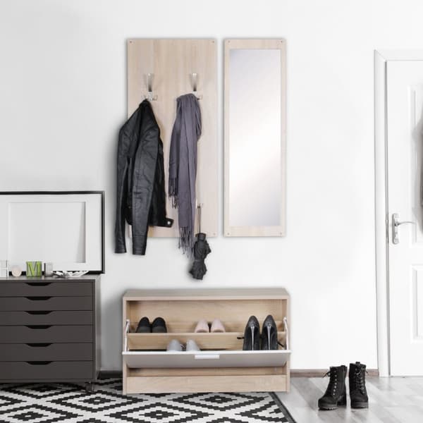 Rootz Modern vaatekaappisetti - Kaapin järjestäjä - Säilytysratkaisu - Ajaton muotoilu - Sonoma Colors - 80cm x 27cm x 100cm