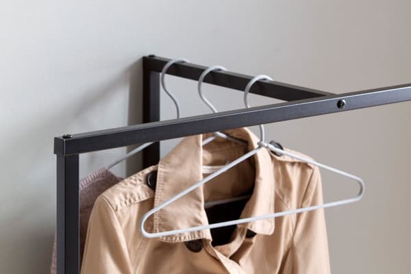 Rootz Modern Garderobe - Tøjskab - Skab - Eg-dekor - Tøjstang - Kommode - Praktisk opbevaring - Ridsefast - Vandafvisende - 85cm x 152cm x 44cm