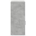 Pikkukuva 5 / 11: vidaXL Säilytyskaappi betoninharmaa 56,5x39x90 cm lastulevy