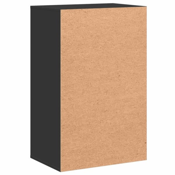 vidaXL opbevaringsskab 56,5x39x90 cm konstrueret træ sort