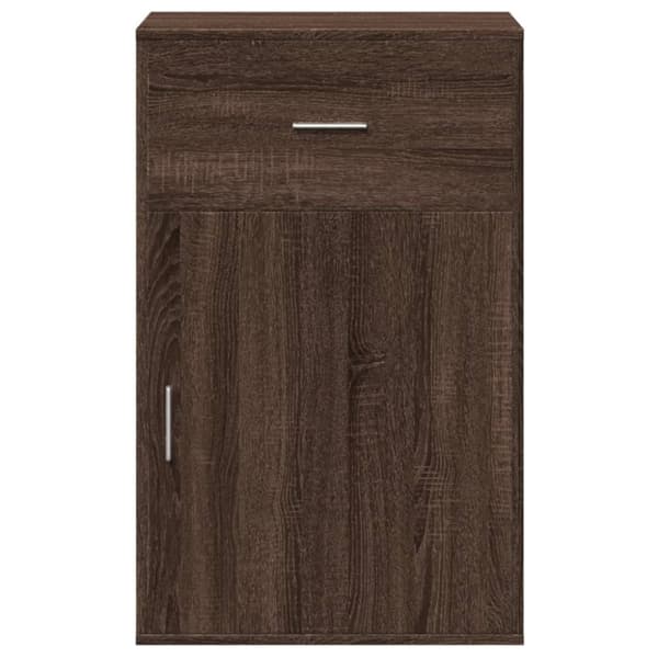 vidaXL Kenkäkaappi ruskea tammi 56,5x39x90 cm tekninen puu