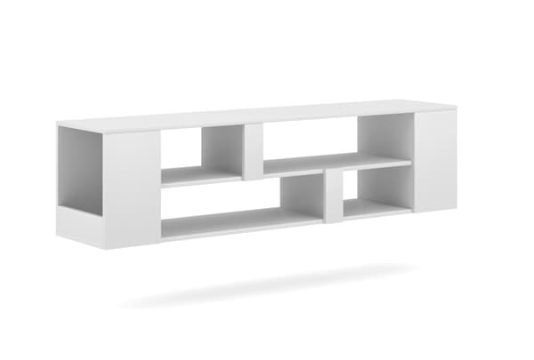 Moderne hvid tv-stativ til stuen