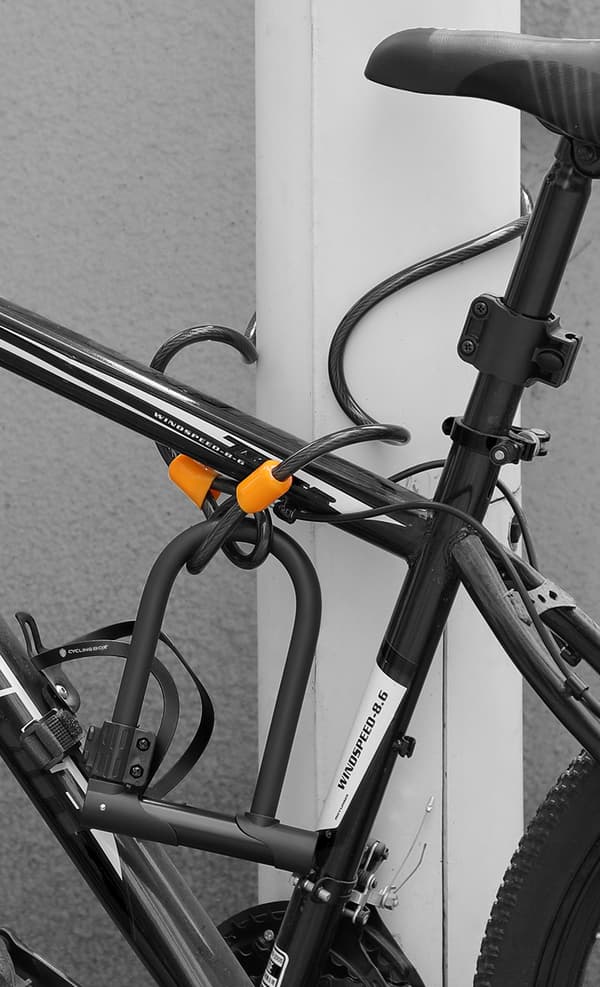 INF Cykel U-lås med kabel - Tyverisikring til din cykel