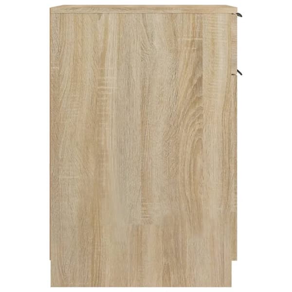 vidaXL Pöytäkaappi Sonoma-tammi 33,5x50x75 cm tekninen puu -  Säilytys- & lukkokaapit