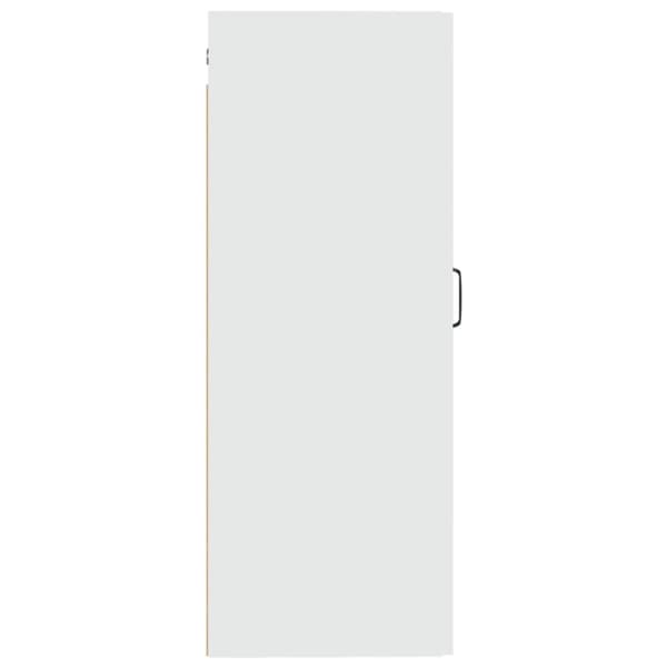 vidaXL vægskab 35x34x90 cm konstrueret træ hvid - Opbevaringsskabe