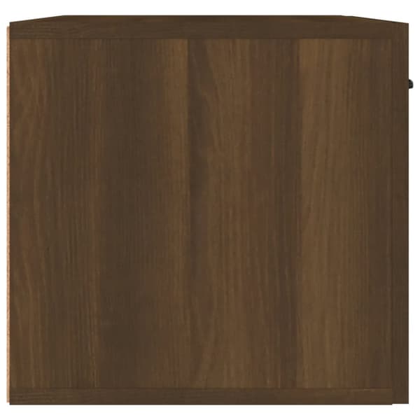 vidaXL Seinäkaappi ruskea tammi 60x36,5x35 cm tekninen puu -  Säilytys- & lukkokaapit