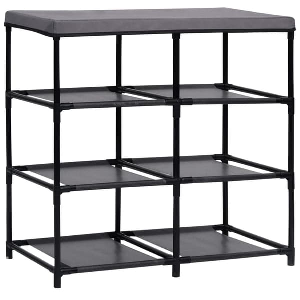 vidaXL Säilytyskaappi 6 laatikolla 55x29x55 cm harmaa teräs -  Säilytys- & lukkokaapit