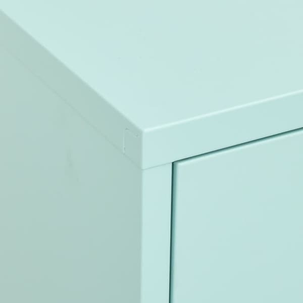 vidaXL opbevaringsskab 80x35x101,5 cm stål mintgrøn - Opbevaringsskabe