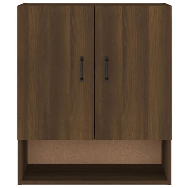 vidaXL Väggskåp brun ek 60x31x70 cm konstruerat trä - Förvaringsskåp & garderober