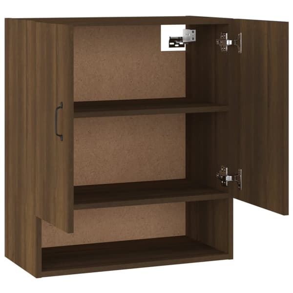 vidaXL Väggskåp brun ek 60x31x70 cm konstruerat trä - Förvaringsskåp & garderober
