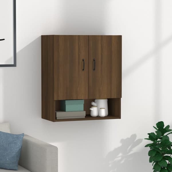 vidaXL Väggskåp brun ek 60x31x70 cm konstruerat trä -  Förvaringsskåp & garderober