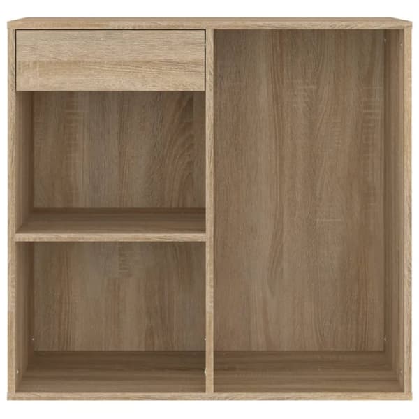 vidaXL Sminkskåp sonoma-ek 80x40x75 cm konstruerat trä -  Förvaringsskåp & garderober