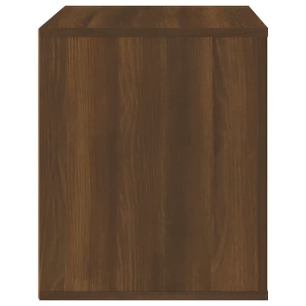 vidaXL Sängbord brun ek 50x39x47 cm -  Förvaringsskåp & garderober