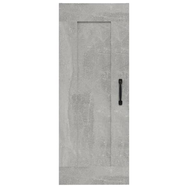 vidaXL Väggskåp betonggrå 35x34x90 cm konstruerat trä -  Förvaringsskåp & garderober