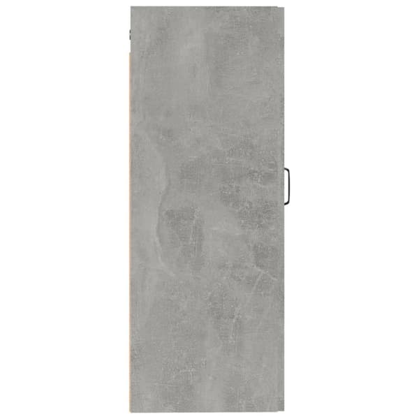 vidaXL Väggskåp betonggrå 35x34x90 cm konstruerat trä -  Förvaringsskåp & garderober