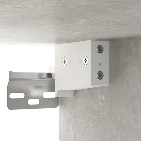 vidaXL Väggskåp betonggrå 35x34x90 cm konstruerat trä -  Förvaringsskåp & garderober