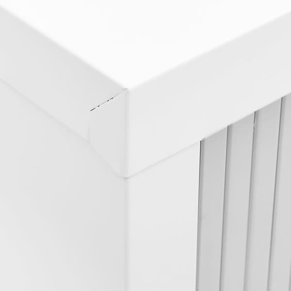 vidaXL Dokumentskåp med skjutdörr grå 90x40x90 cm stål -  Förvaringsskåp & garderober