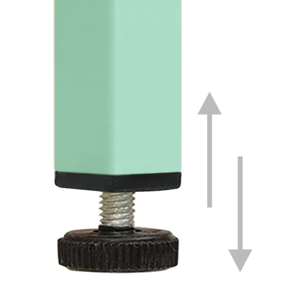 vidaXL opbevaringsskab 80x35x101,5 cm stål mintgrøn -  Opbevaringsskabe