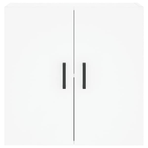 vidaXL vægskab 60x31x60 cm konstrueret træ hvid -  Opbevaringsskabe