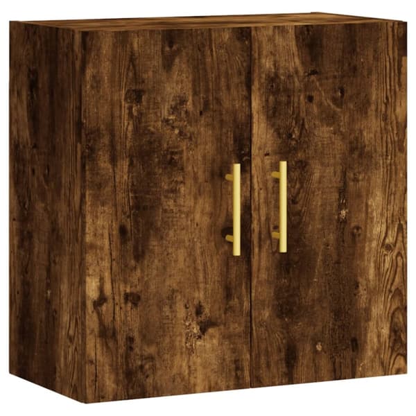 vidaXL Väggskåp rökfärgad ek 60x31x60 cm konstruerat trä - Förvaringsskåp & garderober