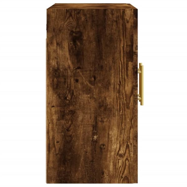 vidaXL Väggskåp rökfärgad ek 60x31x60 cm konstruerat trä - Förvaringsskåp & garderober